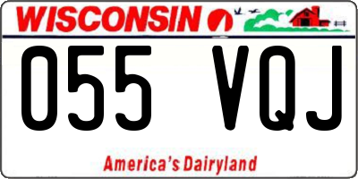 WI license plate 055VQJ