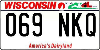 WI license plate 069NKQ