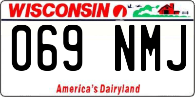 WI license plate 069NMJ
