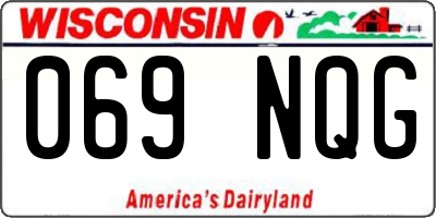 WI license plate 069NQG