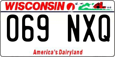 WI license plate 069NXQ