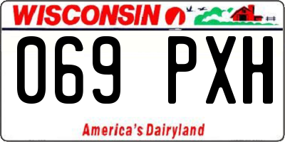 WI license plate 069PXH