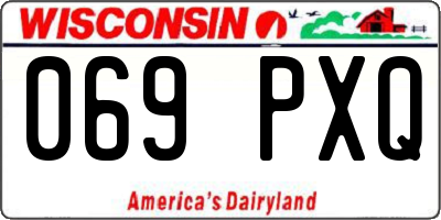 WI license plate 069PXQ