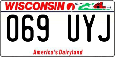 WI license plate 069UYJ
