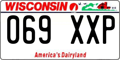 WI license plate 069XXP
