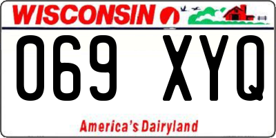 WI license plate 069XYQ