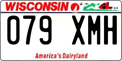 WI license plate 079XMH