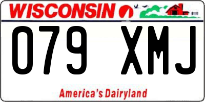 WI license plate 079XMJ