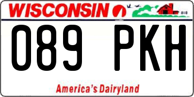 WI license plate 089PKH