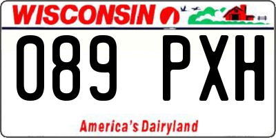 WI license plate 089PXH