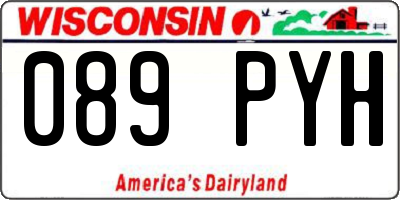 WI license plate 089PYH
