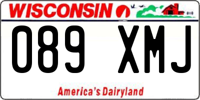 WI license plate 089XMJ