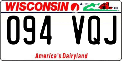 WI license plate 094VQJ