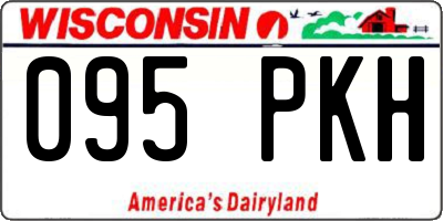 WI license plate 095PKH