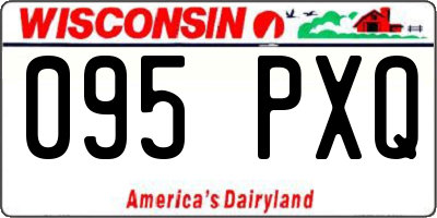 WI license plate 095PXQ