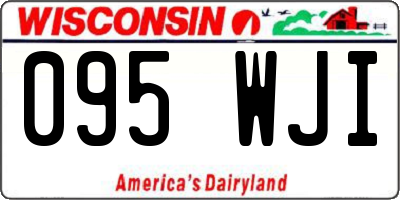 WI license plate 095WJI