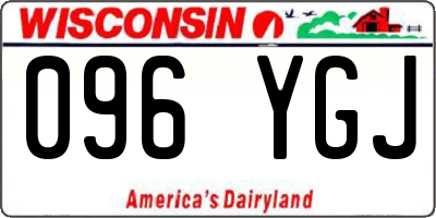 WI license plate 096YGJ