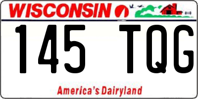 WI license plate 145TQG