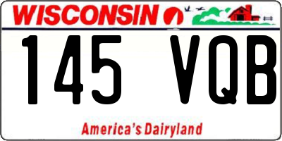 WI license plate 145VQB