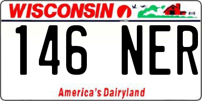 WI license plate 146NER