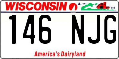 WI license plate 146NJG