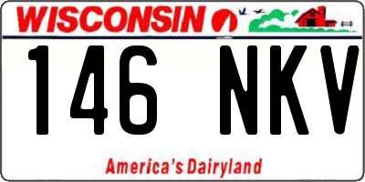 WI license plate 146NKV