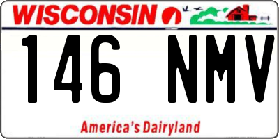 WI license plate 146NMV