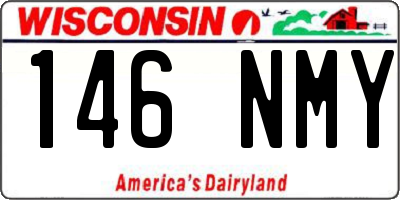 WI license plate 146NMY