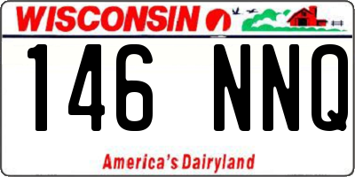 WI license plate 146NNQ