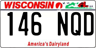 WI license plate 146NQD