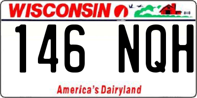 WI license plate 146NQH