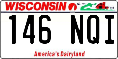 WI license plate 146NQI