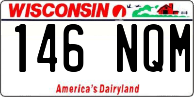 WI license plate 146NQM