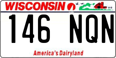 WI license plate 146NQN