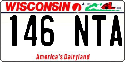 WI license plate 146NTA