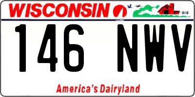 WI license plate 146NWV