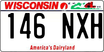 WI license plate 146NXH