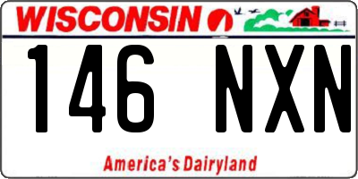 WI license plate 146NXN