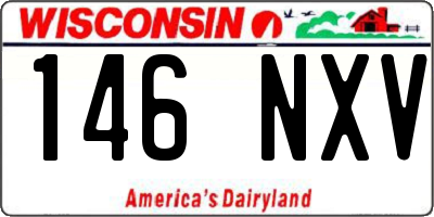 WI license plate 146NXV