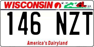 WI license plate 146NZT