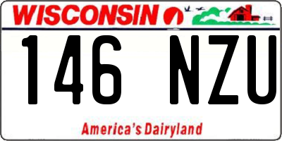 WI license plate 146NZU