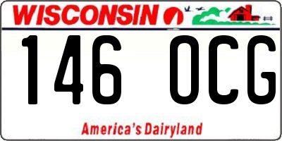 WI license plate 146OCG