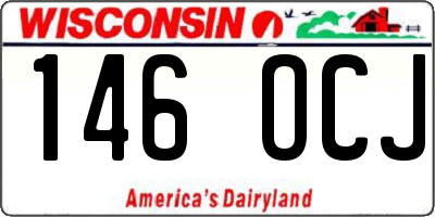 WI license plate 146OCJ