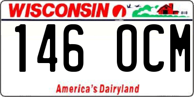WI license plate 146OCM