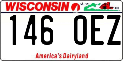 WI license plate 146OEZ