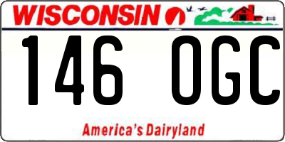 WI license plate 146OGC