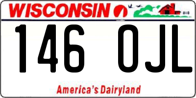 WI license plate 146OJL