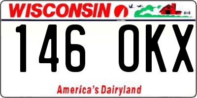 WI license plate 146OKX