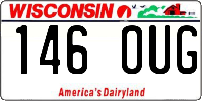 WI license plate 146OUG