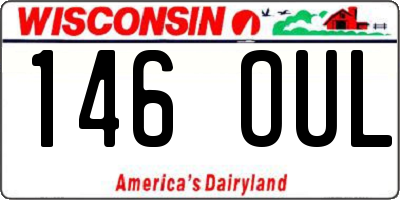 WI license plate 146OUL